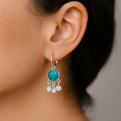 Argolla Piel de Sirena Cristal Tornasol 12 mm