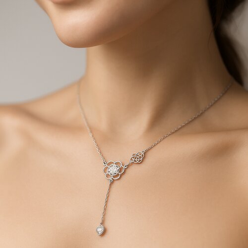 Collar Rosa de Abril Circones