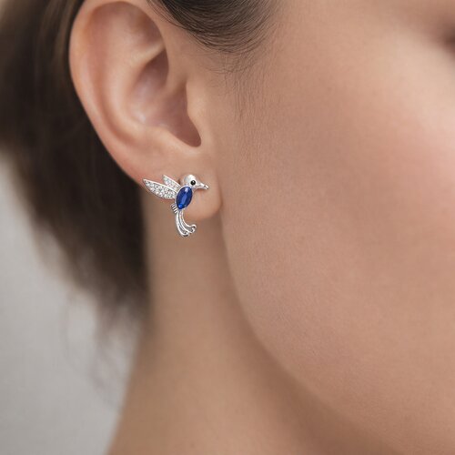 Aro Colibrí Circones Zafiro