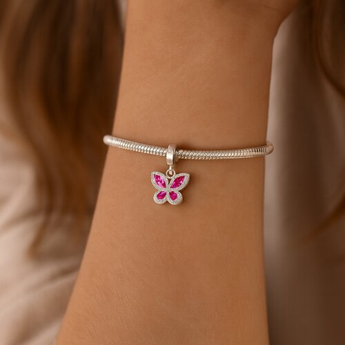 Colgante Charm Mariposa Circones Multicolor