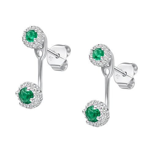 Aro Flores Circones Esmeralda