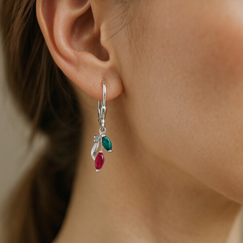 Aro Clip Flor Tulipán Circones Multicolor