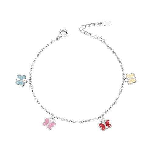 Pulsera Flores Esmaltadas