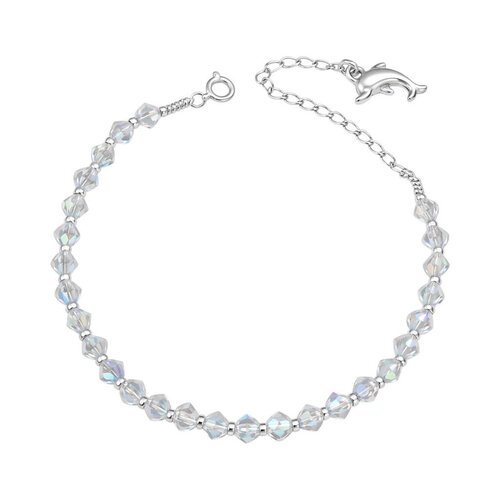 Pulsera Delfín Cristales Hecho con Swarovski® Tornasol