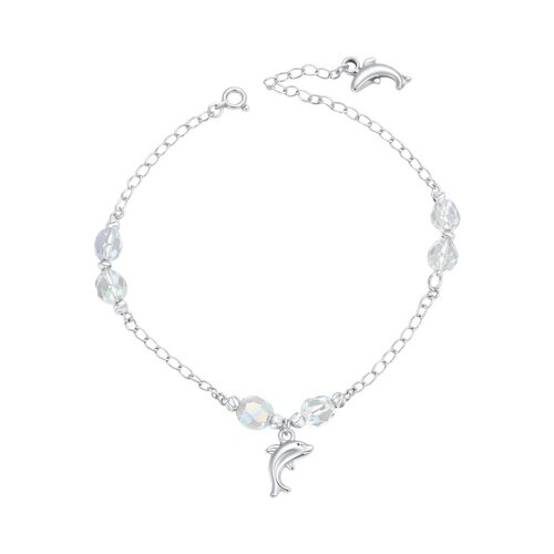 Pulsera Delfín Cristales Hecho con Swarovski® Tornasol