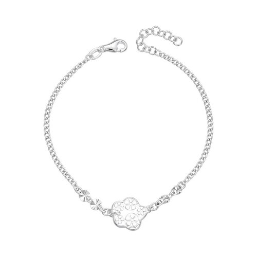 Pulsera Flor Círculos Facetados