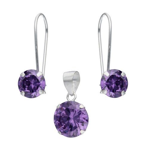 Conjunto Circón Amatista