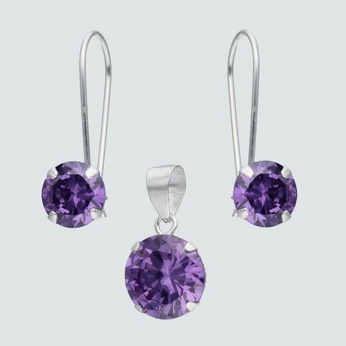 Conjunto Circón Amatista