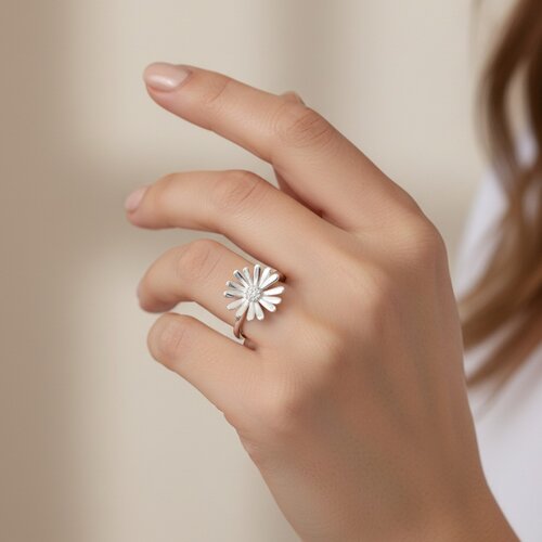 Anillo Flor Margarita Circones