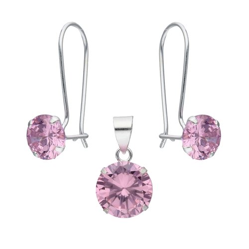 Conjunto Circón Rosa Francia