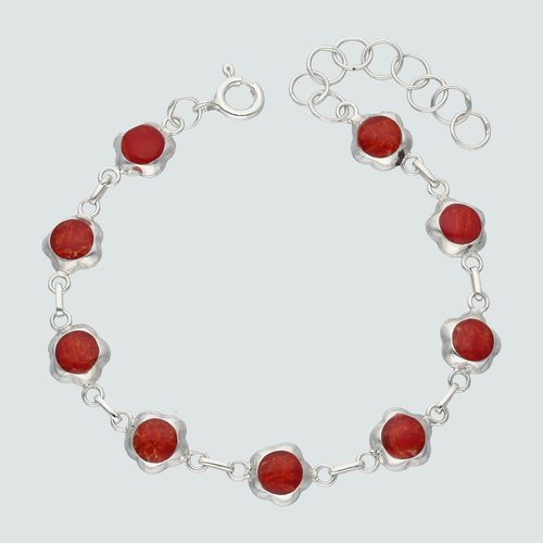 Pulsera Flor Jaspe