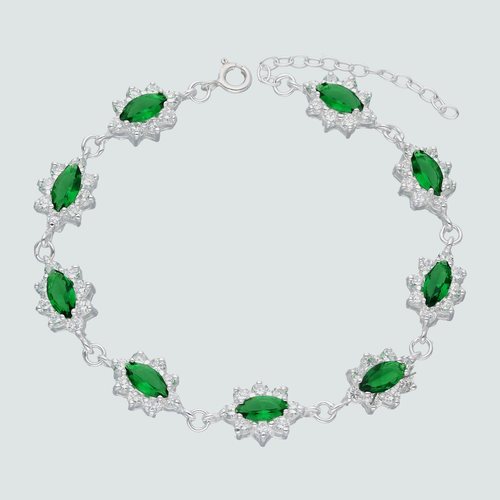 Pulsera Lady Circón Esmeralda