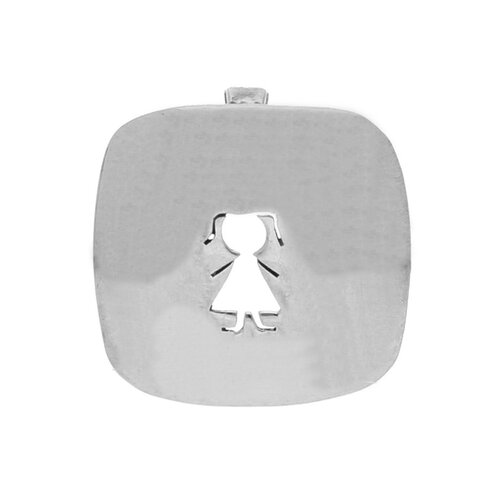 Colgante Placa Niña