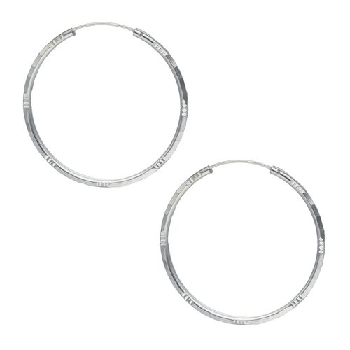 Argolla Facetada 40 mm