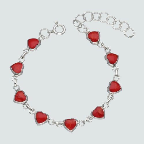 Pulsera Corazón Jaspe