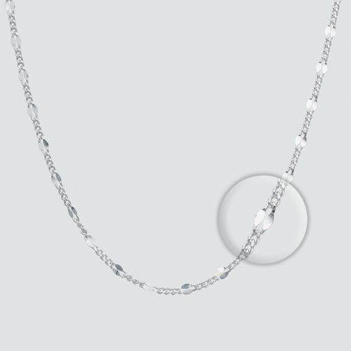 Cadena Cartier Martillada