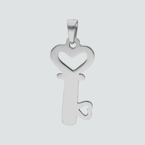 Colgante Llave Corazón