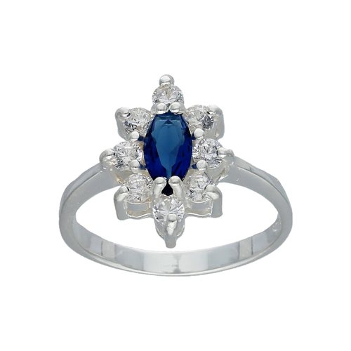 Anillo Lady Circón Zafiro